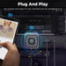 Bluetooth 5.4 Car Adapter Enhanced Dual Mics ENC Noise Cancellation 3.5Mm AUX Adapter Bluetooth Wireless Receiver Adapte