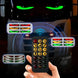 35.3In Smart Control LED Display Car Windshield Eyes LED Matrix Pixel Panel Display Evil Eyes LED Screen for the Car Windshield