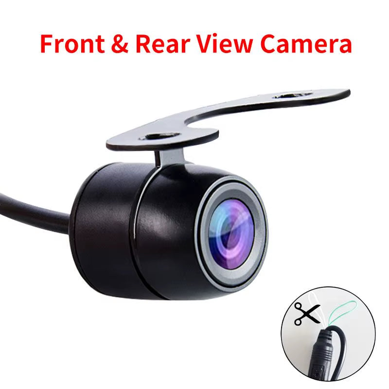 High-Definition Waterproof CCD Rear View Camera with 8 LED Night Vision for Enhanced Reversing and Parking Assistance
