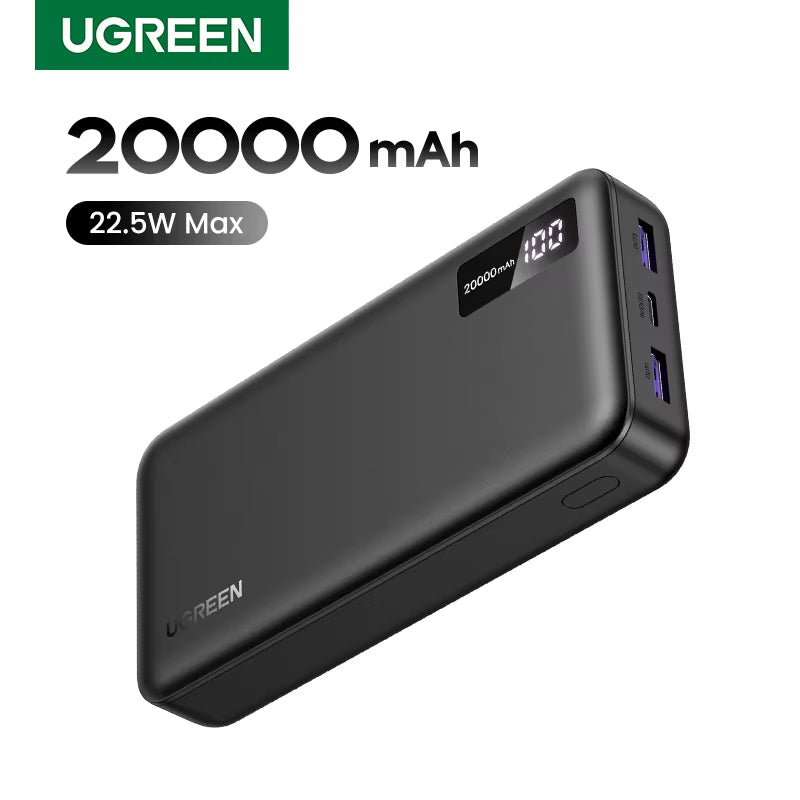 20000Mah PD 20W Power Bank Fast Charge Portable Powerbank for Iphone 17 16 15 Pro Max Xiaomi Phone External Battery 30W