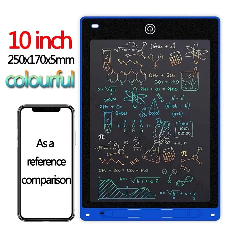 10/12/Inch LCD Writing Tablet Drawing Board Kids Graffiti Sketchpad Toys Handwriting Blackboard Magic Drawing Board Kid Toy Gift