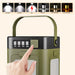 Solar Camping Lantern Foldable Camping Light Waterproof Rechargeable Lantern Portable Flashlight LED Tent Light Emergencise Gear