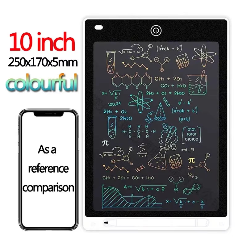10/12/Inch LCD Writing Tablet Drawing Board Kids Graffiti Sketchpad Toys Handwriting Blackboard Magic Drawing Board Kid Toy Gift