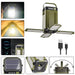 Solar Camping Lantern Foldable Camping Light Waterproof Rechargeable Lantern Portable Flashlight LED Tent Light Emergencise Gear