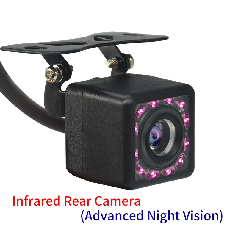 High-Definition Waterproof CCD Rear View Camera with 8 LED Night Vision for Enhanced Reversing and Parking Assistance