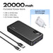 20000Mah PD 20W Power Bank Fast Charge Portable Powerbank for Iphone 17 16 15 Pro Max Xiaomi Phone External Battery 30W