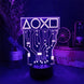 3D LED Gaming Setup RGB Lamp USB Powered Gaming Room Children'S Lamp Bedroom Night Lights LED Table Lamp Indoor Lighting Gifts