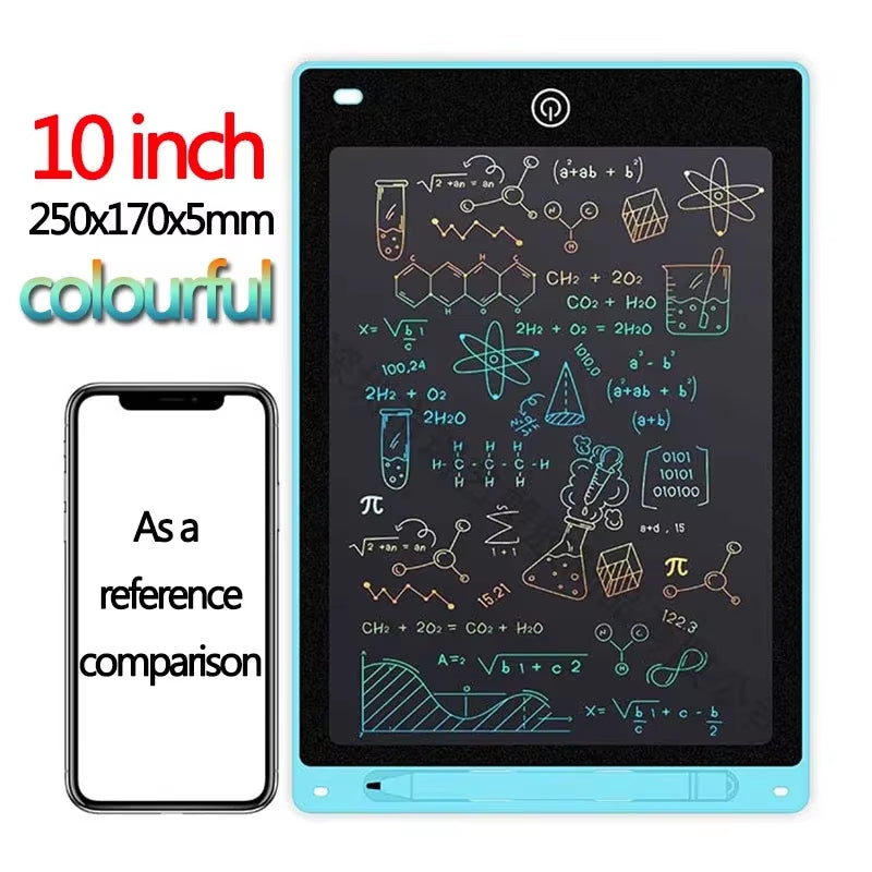 10/12/Inch LCD Writing Tablet Drawing Board Kids Graffiti Sketchpad Toys Handwriting Blackboard Magic Drawing Board Kid Toy Gift
