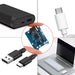 10-20Pcs 18650 TP4056 1A 5V Lithium Battery Charging Board Module Type-C Interface Charging Board with Protection Dual Functions