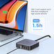 200W Gan Charger Desktop Laptop Fast Charger 6 in 1 Adapter for Iphone 17 16 Pro Xiaomi Samsung Tablets Macbook Charger