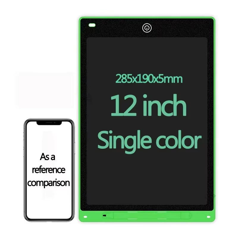 10/12/Inch LCD Writing Tablet Drawing Board Kids Graffiti Sketchpad Toys Handwriting Blackboard Magic Drawing Board Kid Toy Gift