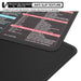 Excel Shortcut Keys Mouse Pad - Extended Large XL Cheat Sheet Gaming Mousepad Non-Slip PC Office Spreadsheet Keyboard Mat