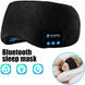 Bluetooth Sports Earphones and Sleep Headband - Wireless Music Headset with Eye Mask Design