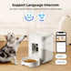 2L Smart Cat Feeder Automatic Dog Feeder Dog Dry Food Dispenser Timed Quantitative APP Control Automatic Cat Feeder Pet Dog Bowl