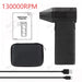 Mini Turbo Jet Fan Electric Air Duster with 1&3 Gear Adjustable Speed 130000RPM 52M/S Car Computer Cleaning Blower Tool Kit