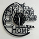 Creative Black Vinyl Record Wall Clock Silent Clock Suitable for Bar Coffee Shop Living Room Home Decoration Special Gift