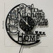 Creative Black Vinyl Record Wall Clock Silent Clock Suitable for Bar Coffee Shop Living Room Home Decoration Special Gift