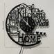 Creative Black Vinyl Record Wall Clock Silent Clock Suitable for Bar Coffee Shop Living Room Home Decoration Special Gift