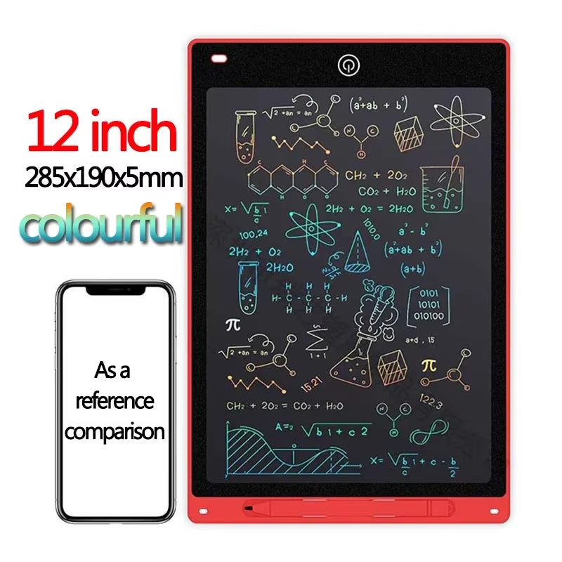 10/12/Inch LCD Writing Tablet Drawing Board Kids Graffiti Sketchpad Toys Handwriting Blackboard Magic Drawing Board Kid Toy Gift