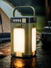 Solar Camping Lantern Foldable Camping Light Waterproof Rechargeable Lantern Portable Flashlight LED Tent Light Emergencise Gear