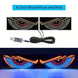 35.3In Smart Control LED Display Car Windshield Eyes LED Matrix Pixel Panel Display Evil Eyes LED Screen for the Car Windshield