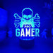 3D LED Gaming Setup RGB Lamp USB Powered Gaming Room Children'S Lamp Bedroom Night Lights LED Table Lamp Indoor Lighting Gifts