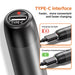 USB Soldering Iron Type-C Interface Mini Soldering Iron Set Digital Display Electric Soldering Iron Adjustable Temperature 5V 8W