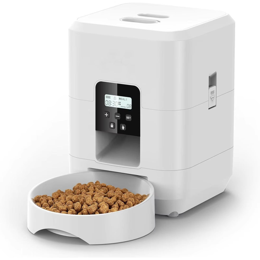 2L Smart Cat Feeder Automatic Dog Feeder Dog Dry Food Dispenser Timed Quantitative APP Control Automatic Cat Feeder Pet Dog Bowl