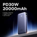 20000Mah PD 20W Power Bank Fast Charge Portable Powerbank for Iphone 17 16 15 Pro Max Xiaomi Phone External Battery 30W