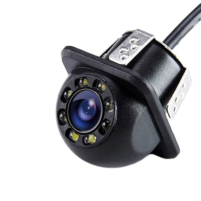 High-Definition Waterproof CCD Rear View Camera with 8 LED Night Vision for Enhanced Reversing and Parking Assistance