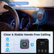Bluetooth 5.4 Car Adapter Enhanced Dual Mics ENC Noise Cancellation 3.5Mm AUX Adapter Bluetooth Wireless Receiver Adapte