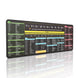 Excel Shortcut Keys Mouse Pad - Extended Large XL Cheat Sheet Gaming Mousepad Non-Slip PC Office Spreadsheet Keyboard Mat