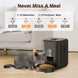 2L Smart Cat Feeder Automatic Dog Feeder Dog Dry Food Dispenser Timed Quantitative APP Control Automatic Cat Feeder Pet Dog Bowl